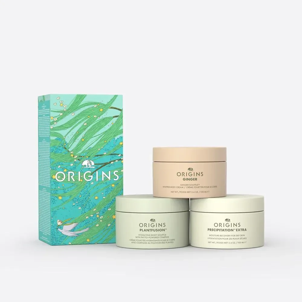 Origins Souffle Trio Nourishing Body Creams ($67 Value)